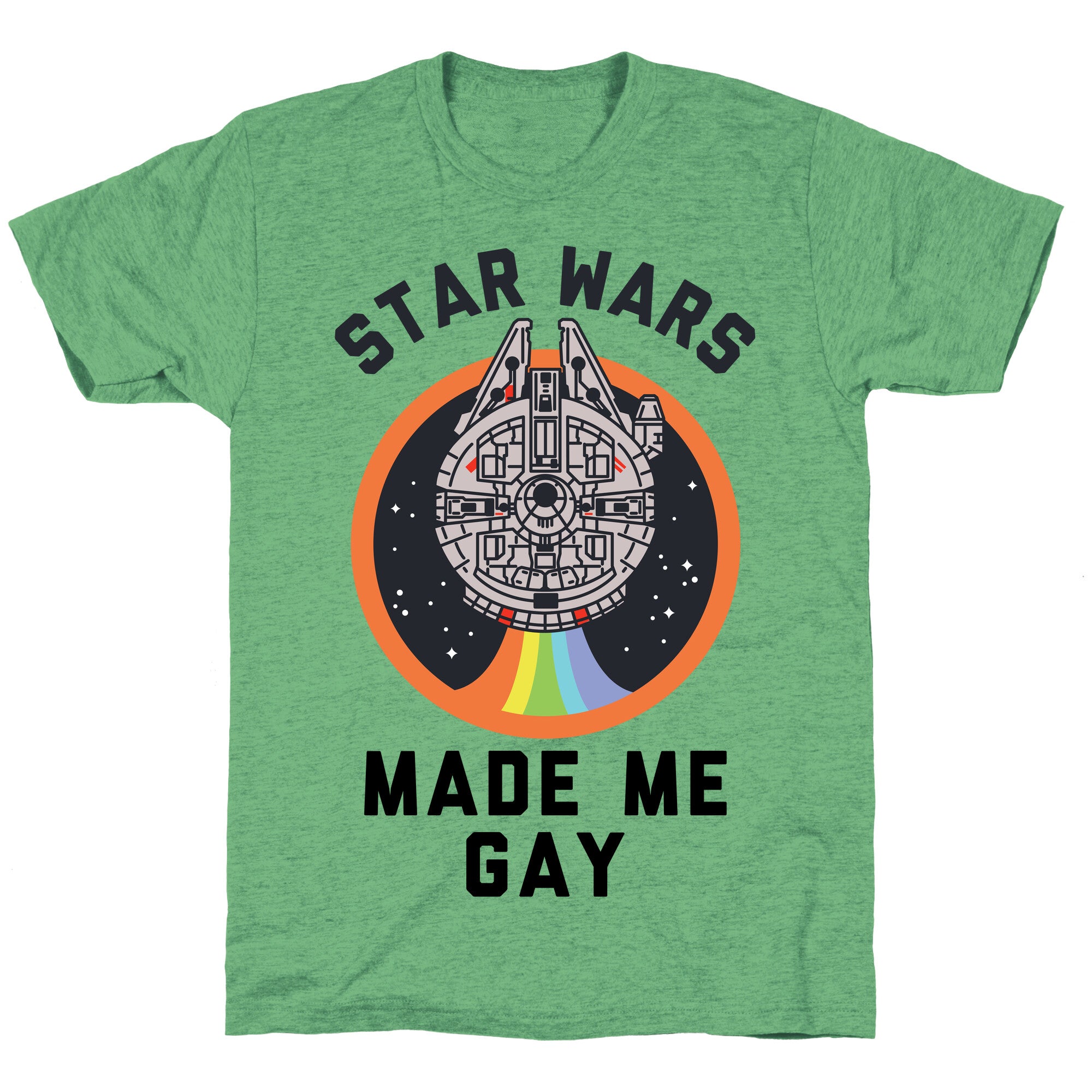 Star Wars Made Me Gay Unisex Triblend Tee